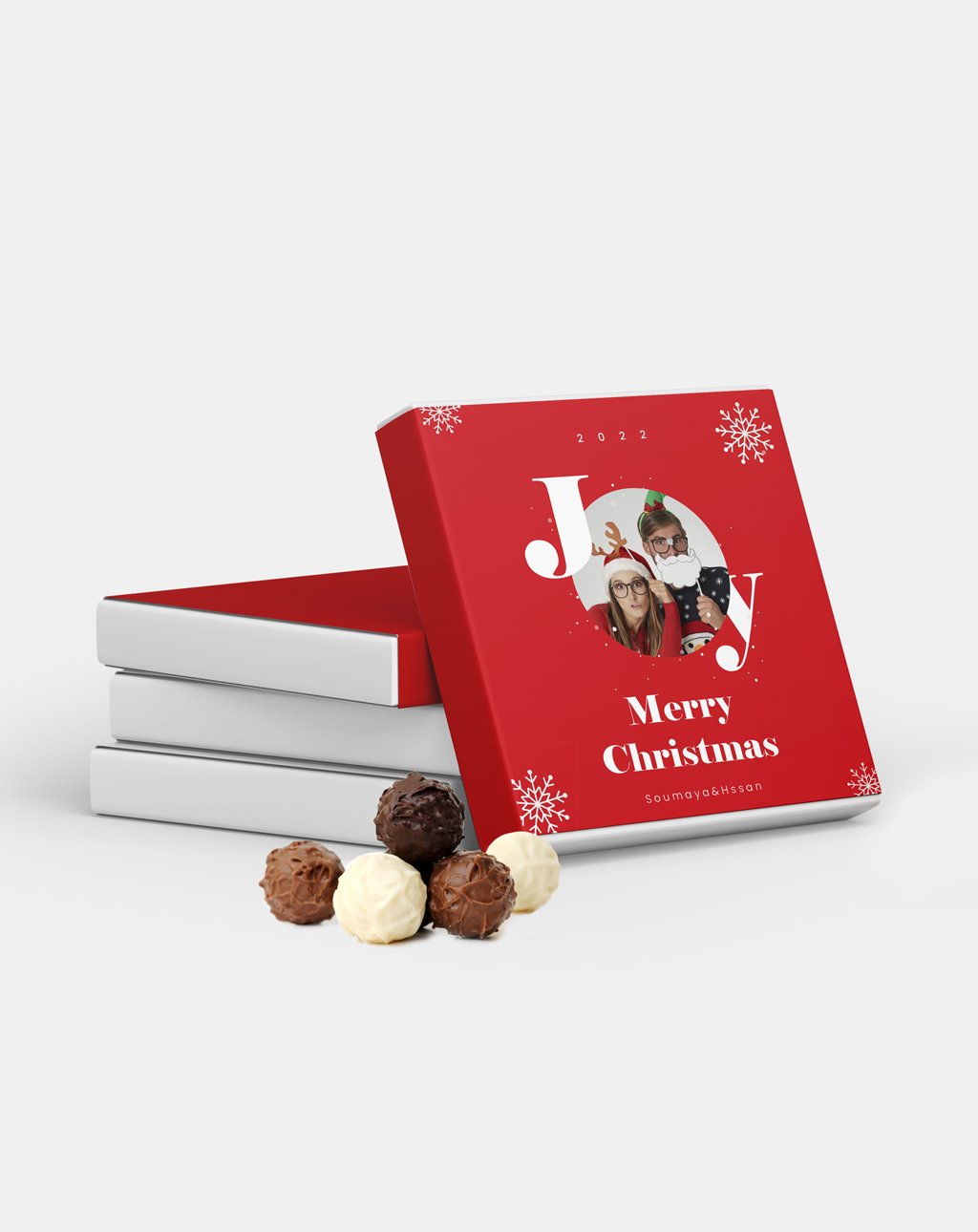 Coffret chocolat Noël
